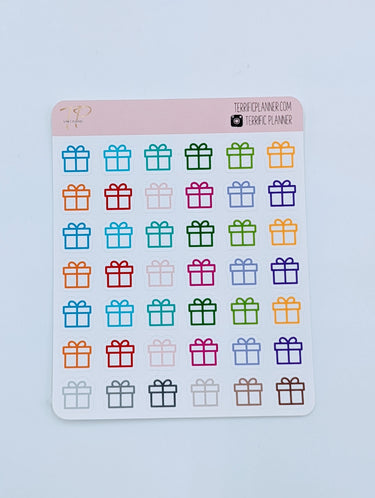 Gifts / Presents Icon Stickers